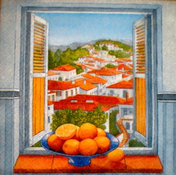 026 Lemons,  Oranges - 3-ply